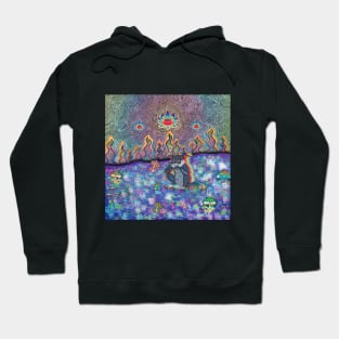 the cat in the strange world Hoodie